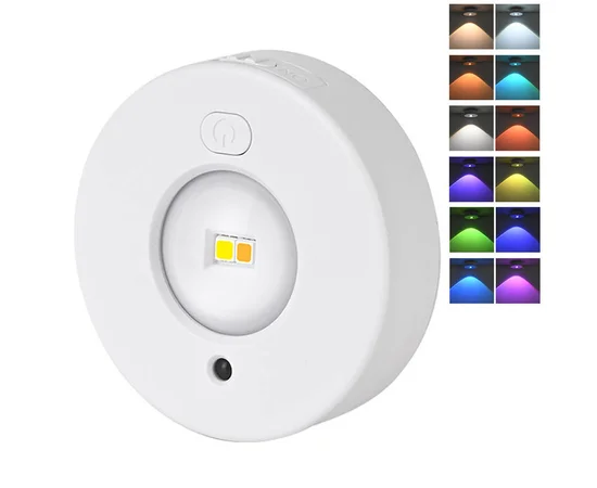 Светильник LED MZ-L3301 with remote control (3LC+RGB/1PCS) White