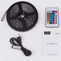 Светодиодная LED лента Hoco DL30 + remote control (4m) Black