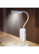 Настольная LED лампа Hoco HX10 Clip table lamp (1200mAh) White