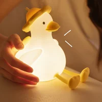 Ночник QW-D18 Duckling White / Yellow