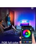 Настольная LED лампа RGB 5V Panel 3 Bluetooth dual pack USB interface with app Black