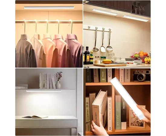 Сенсорный светильник LED с датчиком движения MZ-L3201 (37*22,5*200mm) White