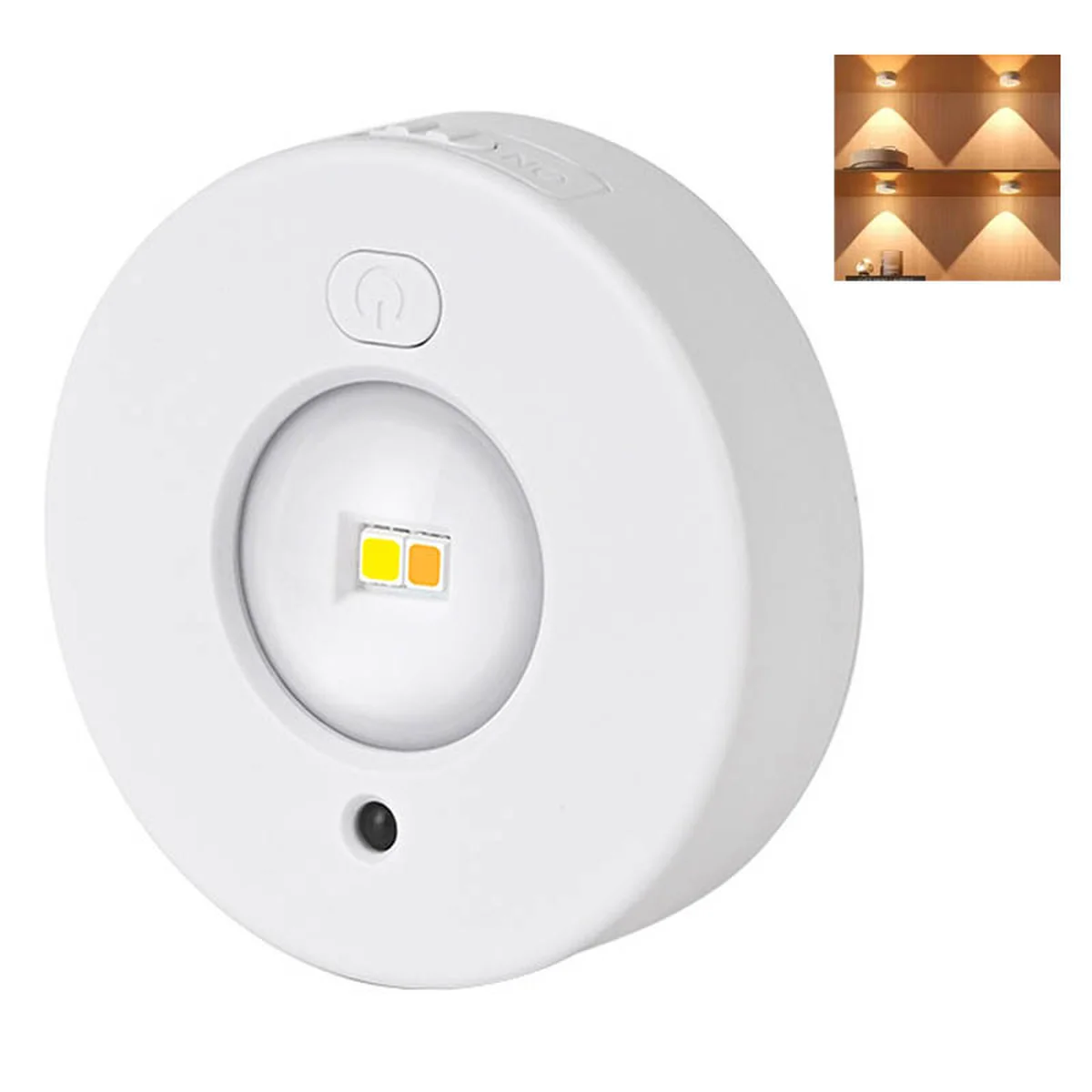 Світильник LED MZ-L3301 with remote control (3LC/1PCS) White