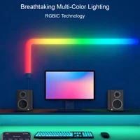 Настенный светильник Lines SAL-013B Bluetooth USB interface with app (6+1 pcs) White