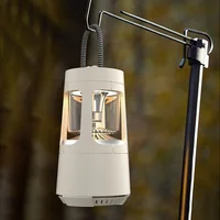 Кемпинговый фонарь аккумуляторный QD08 2in1 + Bluetooth колонка Biege