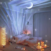 Проектор-ночник Galaxy Moon E24 2400 mAh White