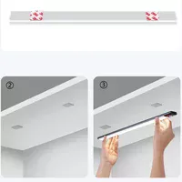 Сенсорный светильник LED с датчиком движения MZ-L1803 (35*11,5*200mm) Black