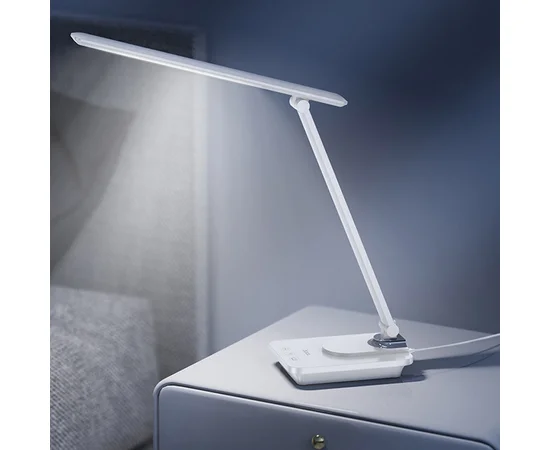 Настольная LED лампа Hoco HX12 Eye protection foldable table lamp White
