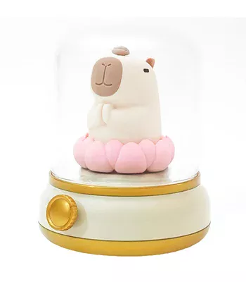 Нічник Capybara and Lotus Yellow