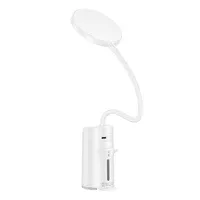 Настольная LED лампа Hoco HX10 Clip table lamp (1200mAh) White