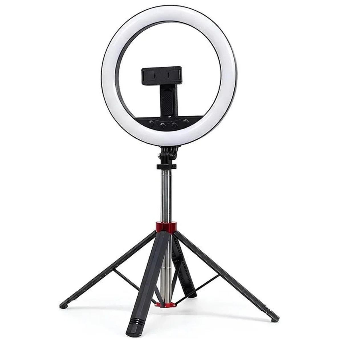 Кольцевая светодиодная LED лампа Neepho L15" + stand Black