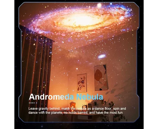 Проектор-ночник GalaxyPro E20 2400 mAh White