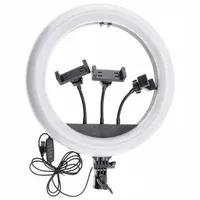 Кільцева світлодіодна LED лампа XD360 14" Black