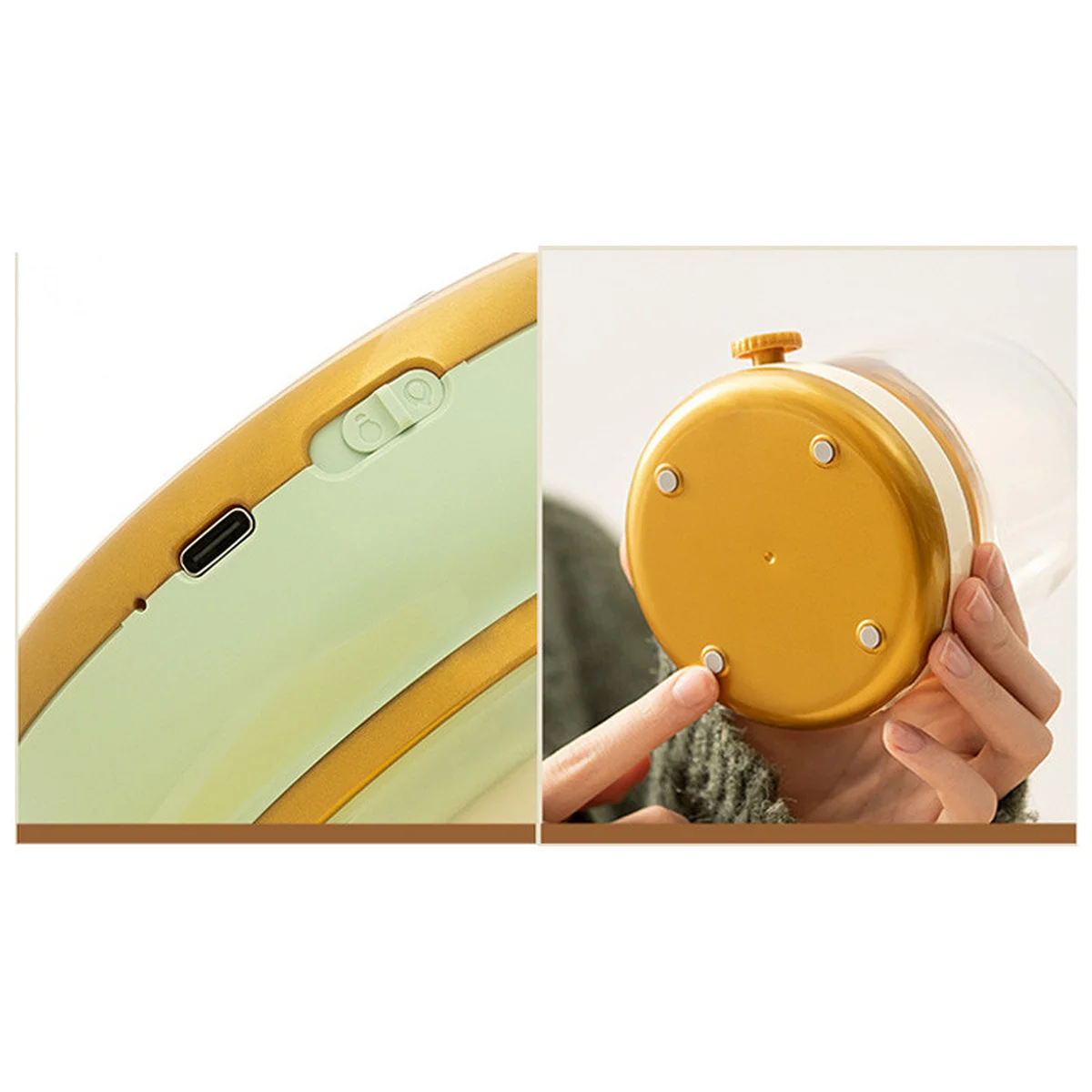 Ночник Capybara and Lotus Yellow