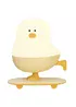 Ночник L63 Chicken on a Skateboard White / Yellow