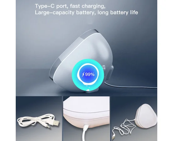 Настольный светильник SAL-009B Bluetooth USB interface with app White