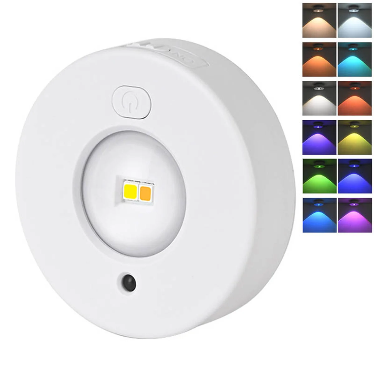 Светильник LED MZ-L3301 with remote control (3LC+RGB/1PCS) White