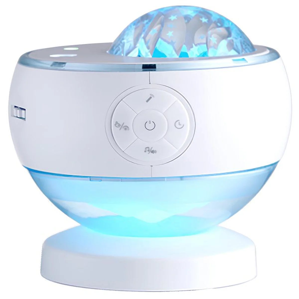 Проектор-ночник Galaxy Moon E24 2400 mAh White