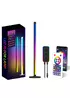 Підлогова кутова LED лампа RGB SAL-005B 120cm Bluetooth USB with app Black