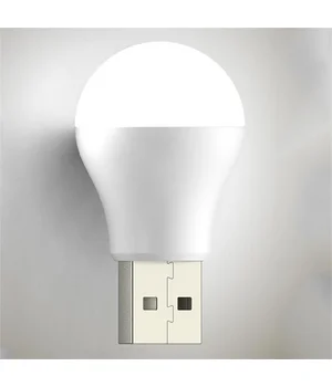 USB лампа LED 1W Белый / Круглый USB лампа LED 1W Белый / Круглый