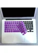 Силиконовая фиолетовая накладка на клавиатуру для MacBook
