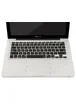 Силиконовая черная накладка на клавиатуру для MacBook
