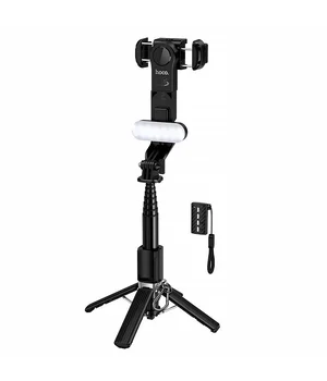 Монопод для селфи Hoco DYY06 трипод + съемный BT пульт + стабилизатор Black Монопод для селфи Hoco DYY06 трипод + съемный BT пульт + стабилизатор Black