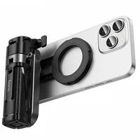 Монопод для селфи Hoco K27 Pro magnetic трипод + съемный BT пульт Black
