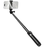 Монопод для селфі Hoco K101 Prestigio + BT знімний пульт Black