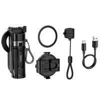 Монопод для селфи Hoco K27 Pro magnetic трипод + съемный BT пульт Black