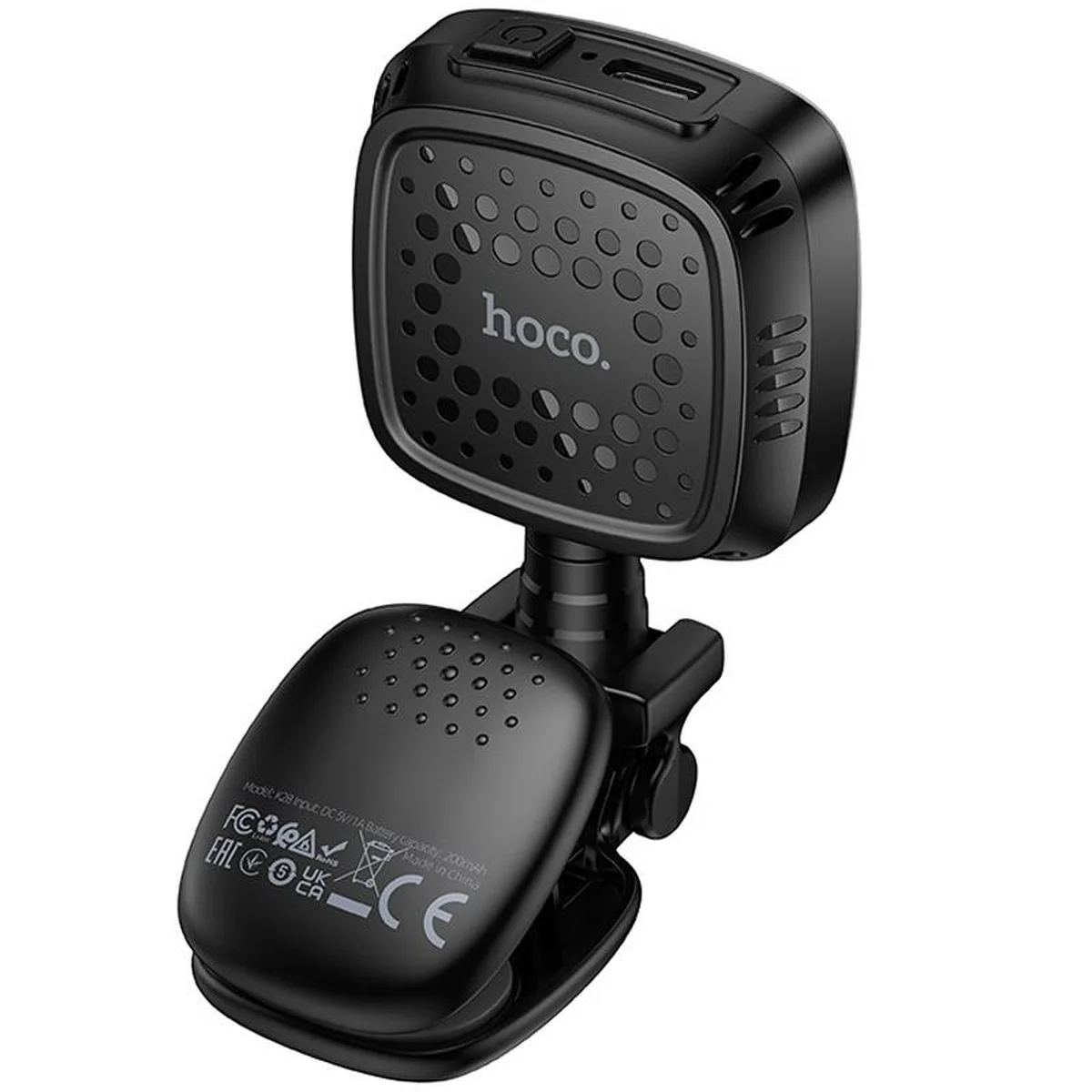 Портативная лампа для селфи Hoco K28 Square Selfie Light 200 mAh Black