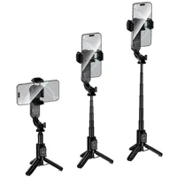 Монопод для селфи Hoco K90 Support axis smart+light Black