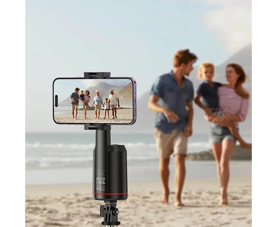 Подставка с трекером движения Hoco K23 Lotus smart PTZ Black