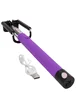 Телескопический Z07-5F монопод для селфи (Bluetooth) Фиолетовый