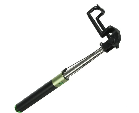 Телескопический Locust One монопод для селфи (проводной) Зеленый