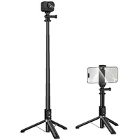 Монопод для селфі Hoco K101 Prestigio + BT знімний пульт Black