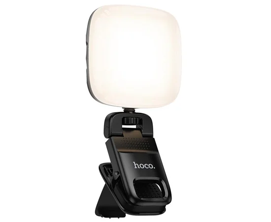Портативная лампа для селфи Hoco K29 Beauty Selfie Light 300 mAh Black