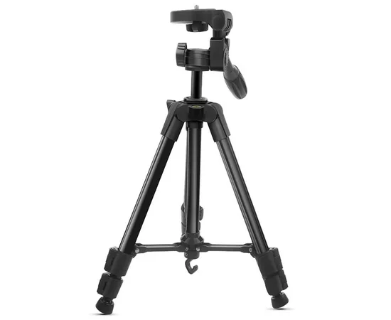 Штатив NeePho NP-3170S (не съемная площадка+держатель/BT-пульт/40-105см) Black