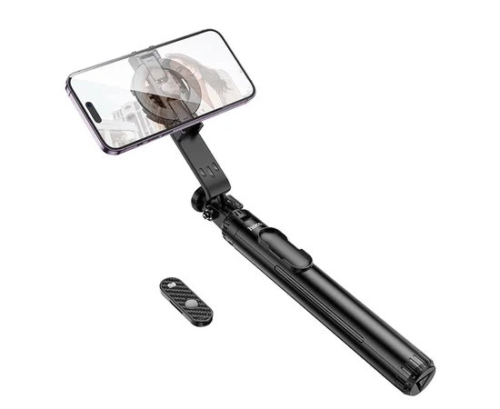Монопод для селфи Hoco K25 Sherkhan magnetic Black