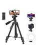 Штатив NeePho NP-3170S (не съемная площадка+держатель/BT-пульт/40-105см) Black
