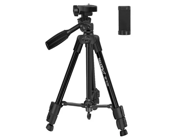 Штатив NeePho NP-3180 для съемки 50-136см с держателем Black