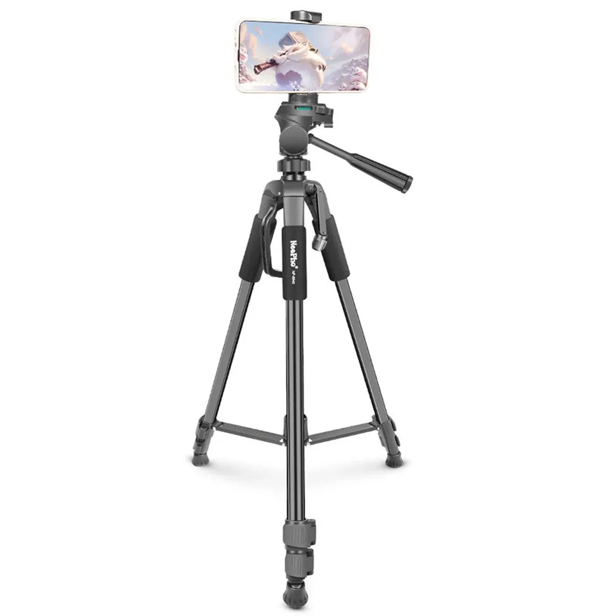 Штатив NeePho NP-8840 для зйомки 66-170см з розбірним тримачем у чохлі Black