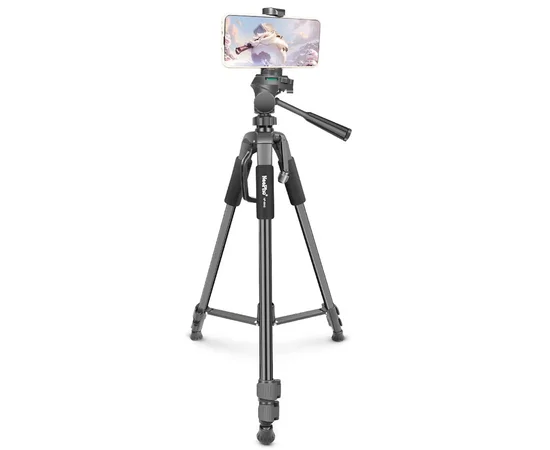 Штатив NeePho NP-8840 для съемки 66-170см с разборным держателем в чехле Black