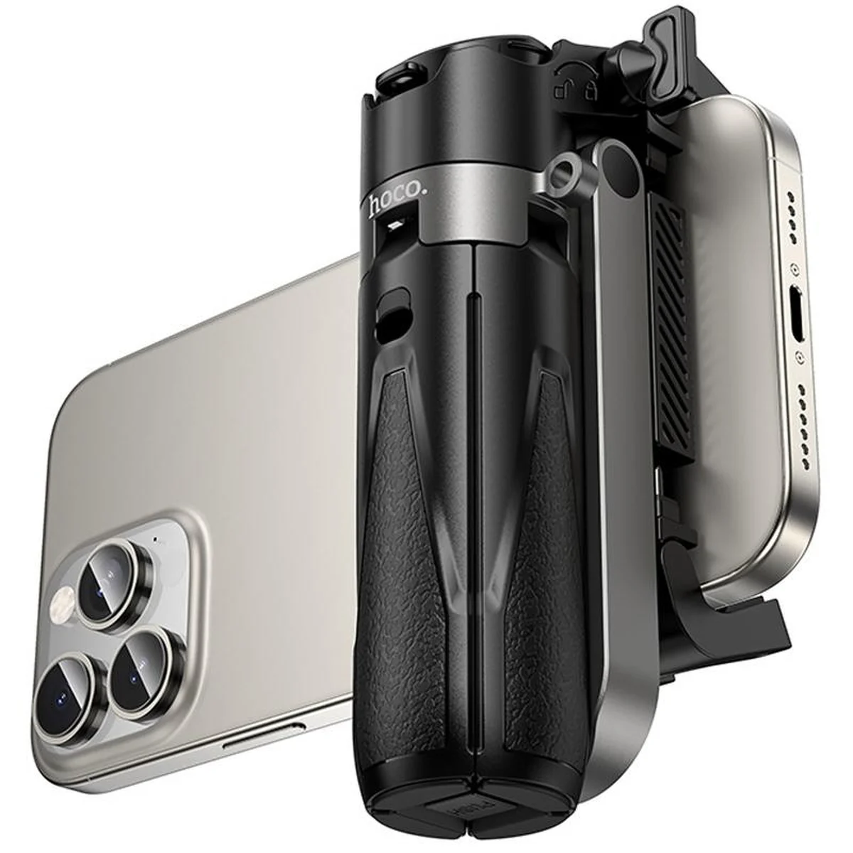 Монопод для селфи Hoco K27 Magic portable mini Black