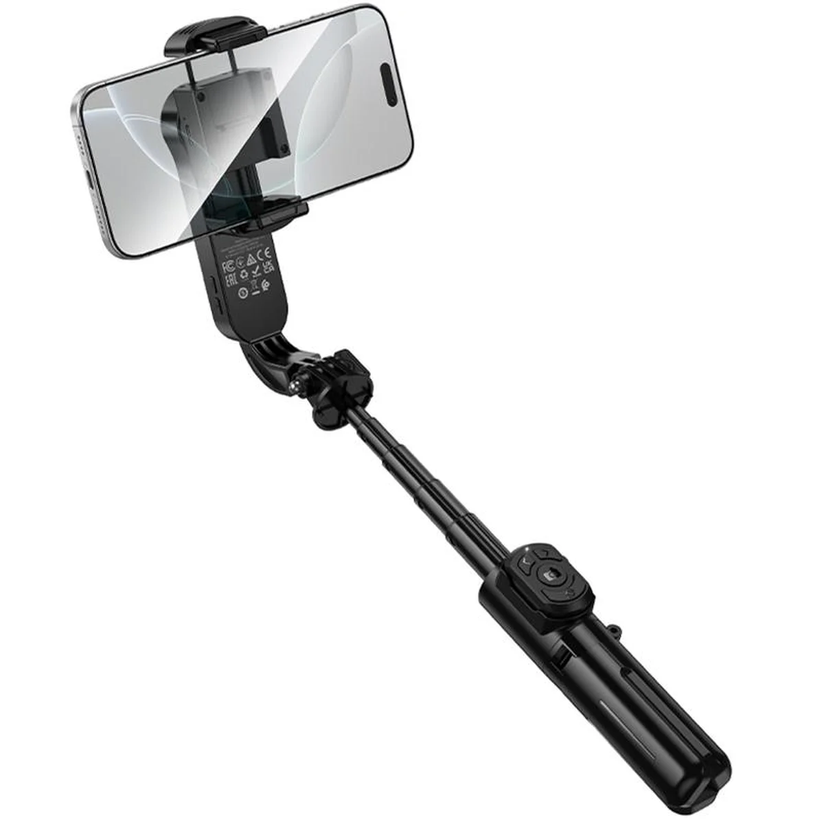 Монопод для селфи Hoco K90 Support axis smart+light Black