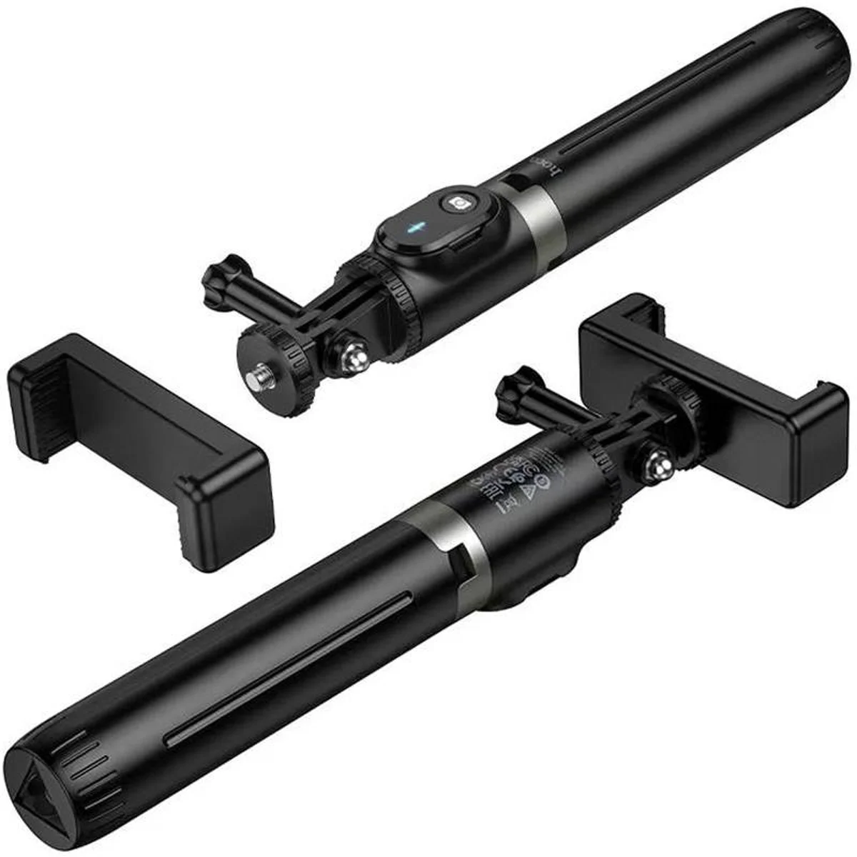 Монопод для селфі Hoco K101 Prestigio + BT знімний пульт Black