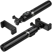 Монопод для селфі Hoco K101 Prestigio + BT знімний пульт Black