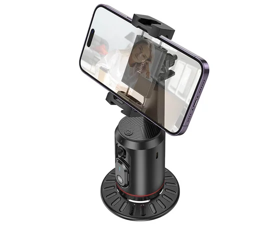 Подставка с трекером движения Hoco K23 Lotus smart PTZ Black