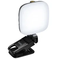 Портативная лампа для селфи Hoco K29 Beauty Selfie Light 300 mAh Black