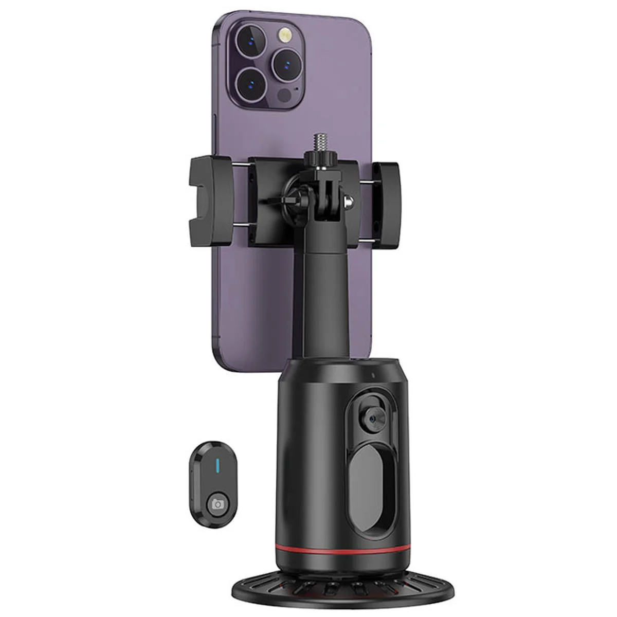 Подставка с трекером движения Hoco K23 Lotus smart PTZ Black